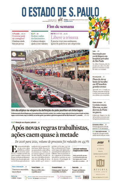Estadão - Edição de 12 de novembro 2022