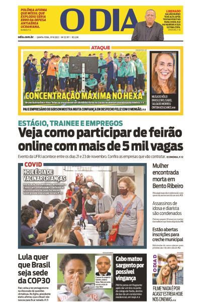 O DIA - Edição de 17 de novembro de 2022