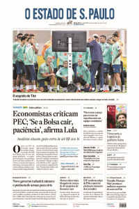 Estadão - Edição de 18 de novembro 2022