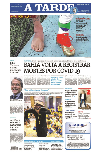 A TARDE - Edição de 26 de novembro de 2022