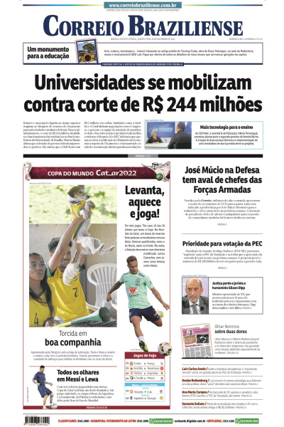 Correio Braziliense - Edição de 30 de novembro de 2022