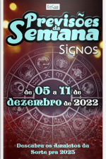 Previsões da Semana Ed. 138 - Previsões de 05 a 11 de Dezembro de 2022