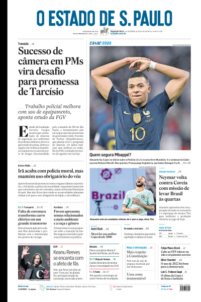Estadão - Edição de 05 de Dezembro de 2022