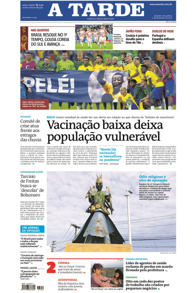 A TARDE - Edição de 06 de dezembro de 2022