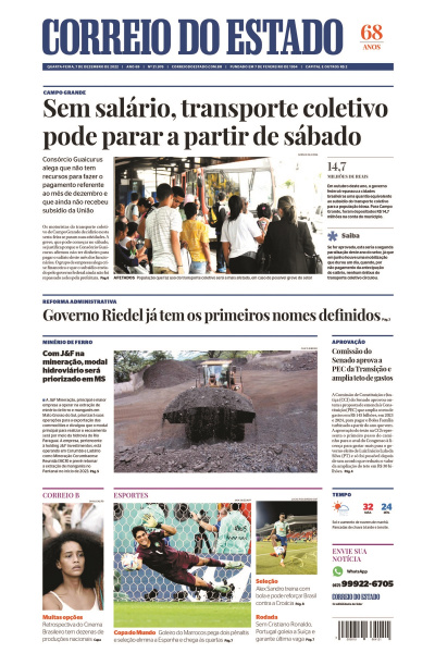 Correio do Estado - Edição de 07 de dezembro de 2022