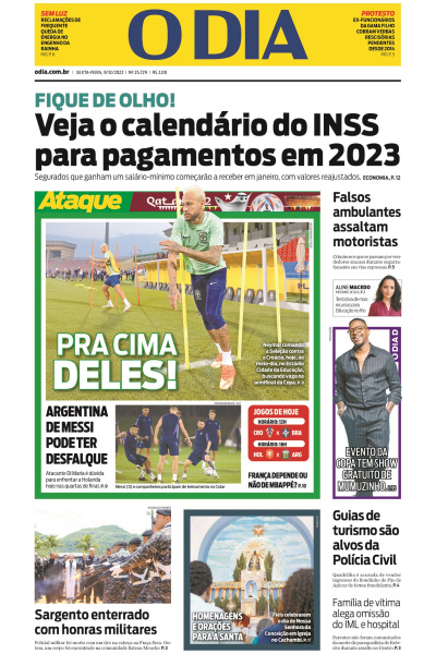 O DIA - Edição de 09 de dezembro de 2022