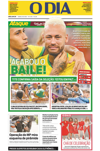 O DIA - Edição de 10 de dezembro de 2022