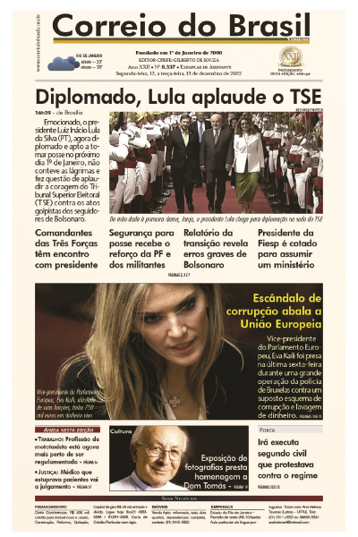 Correio do Brasil – Edição de 12 e 13 de dezembro de 2022