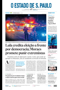 Estadão - Edição de 13 de Dezembro de 2022