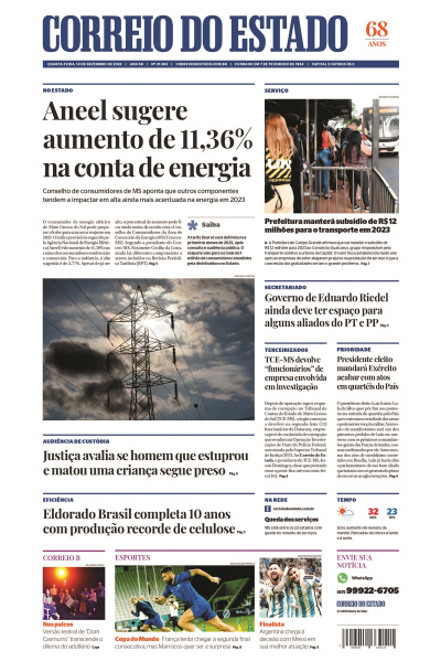Correio do Estado - Edição de 14 de dezembro de 2022