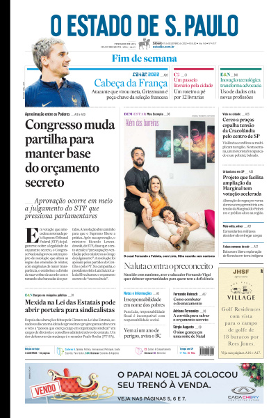 Estadão - Edição de 17 de Dezembro de 2022