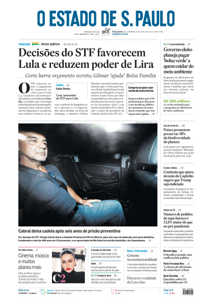 Estadão - Edição de 20 de Dezembro de 2022