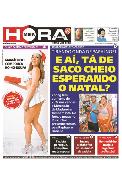 Meia Hora - Edição de 24 de dezembro de 2022