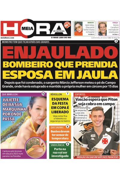 Meia Hora - Edição de 29 de dezembro de 2022