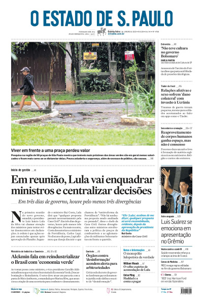 Estadão - Edição de 05 de janeiro de 2023