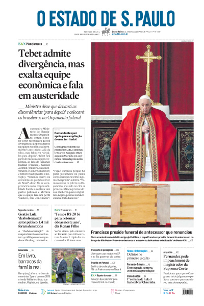 Estadão - Edição de 06 de Janeiro de 2023