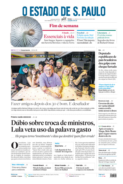 Estadão - Edição de 07 de Janeiro de 2023