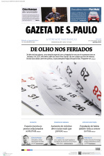 Gazeta de S. Paulo - Edição de 07 de Janeiro de 2023