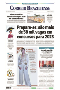 Correio Braziliense - Edição de 08 de janeiro de 2023