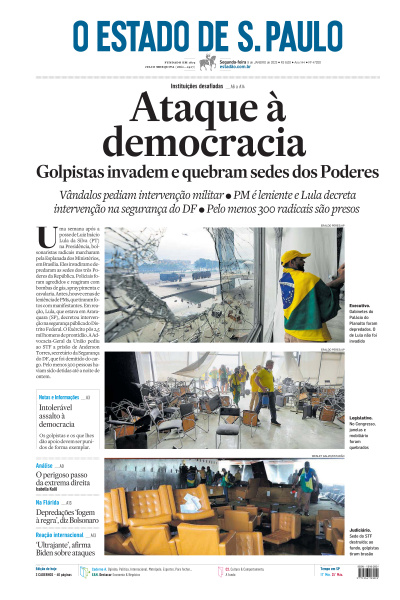 Estadão - Edição de 09 de Janeiro de 2023