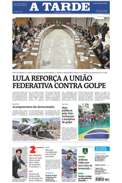 A TARDE - Edição de 10 de janeiro de 2023