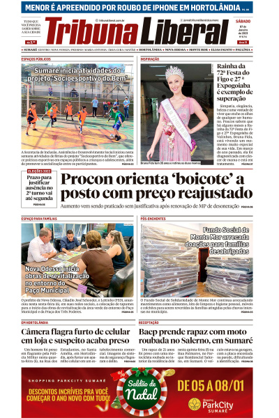 Tribuna Liberal - Edição de 07 de Janeiro de 2023