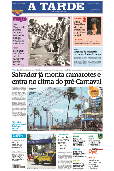 A TARDE - Edição de 15 de janeiro de 2023