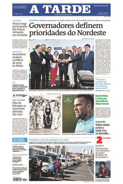 A TARDE - Edição de 21 de janeiro de 2023