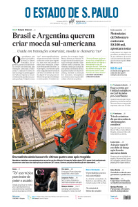 Estadão - Edição de 23 de Janeiro de 2023