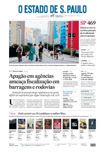 Estadão - Edição de 25 de Janeiro de 2023