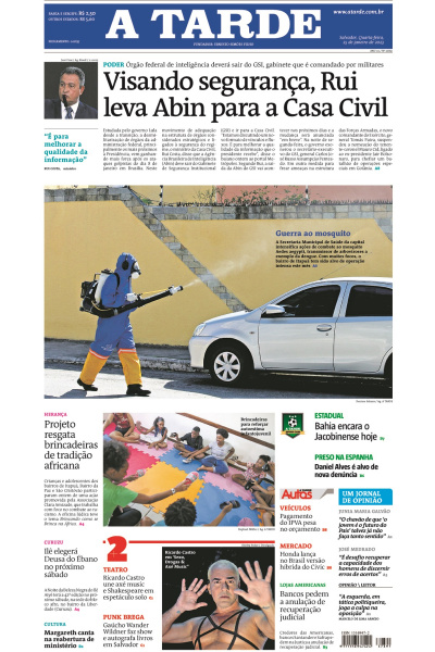 A TARDE - Edição de 25 de janeiro de 2023