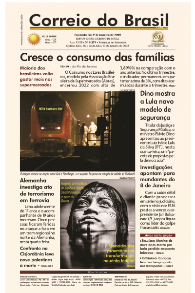 Correio do Brasil – Edição de 26 a 27 de janeiro de 2023