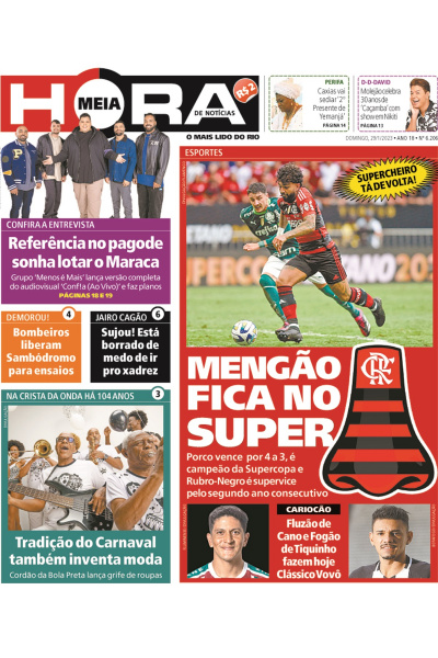 Meia Hora - Edição de 29 de janeiro de 2023