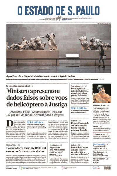 Estadão - Edição de 31 de janeiro de 2023