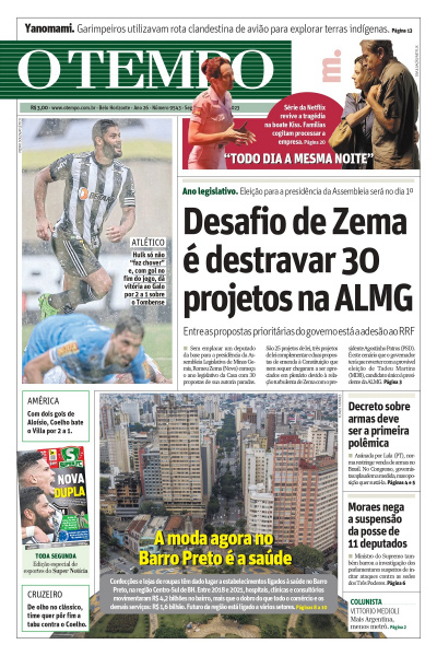 O TEMPO - Edição de 30 de janeiro de 2023