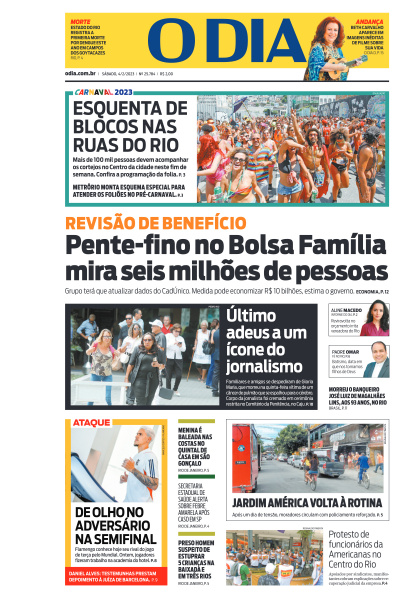 O DIA - Edição de 04 de Fevereiro de 2023