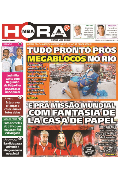 Meia Hora - Edição de 04 de fevereiro de 2023