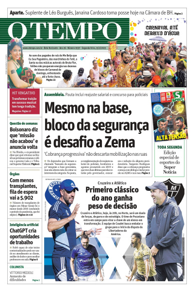 O TEMPO - Edição de 13 de fevereiro de 2023