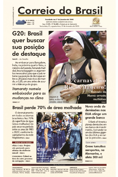 Correio do Brasil – Edição de 17 a 22 de fevereiro de 2023