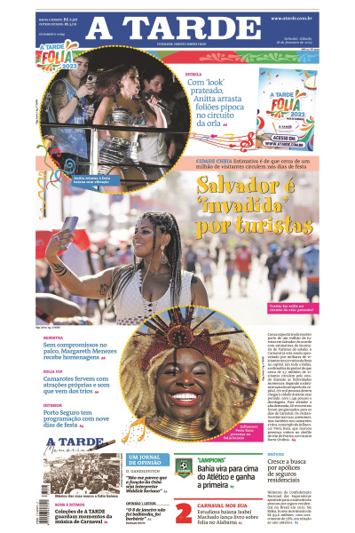 A TARDE - Edição de 18 de fevereiro de 2023
