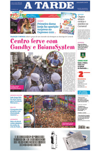 A TARDE - Edição de 20 de fevereiro de 2023