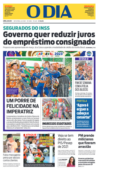 O DIA - Edição de 24 de Fevereiro de 2023