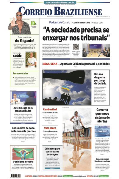 Correio Braziliense - Edição de 24 de fevereiro de 2023