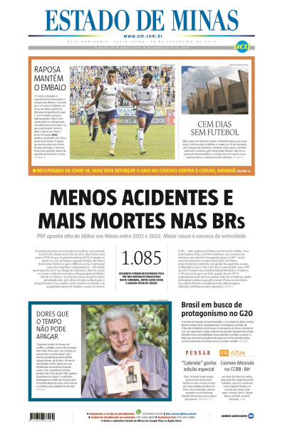 Estado de Minas - Edição de 24 de fevereiro de 2023