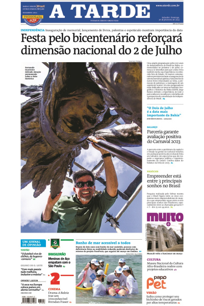 A TARDE - Edição de 26 de fevereiro de 2023