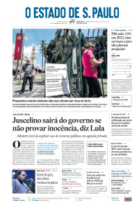 Estadão - Edição de 03 de Março de 2023