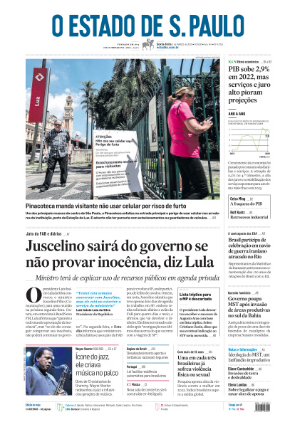 Estadão - Edição de 03 de Março de 2023