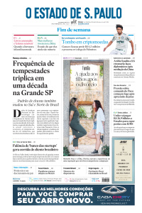 Estadão - Edição de 11 de Março de 2023