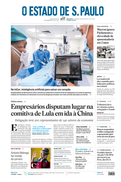 Estadão - Edição de 17 de Março de 2023