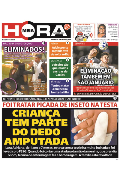 Meia Hora - Edição de 17 de março de 2023